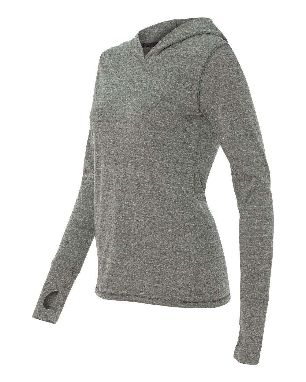 alo - Ladies' Triblend Long Sleeve Hooded Pullover