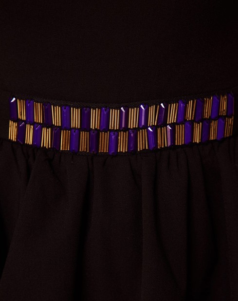 NEW FASHION 891891350 - Womens Cotton One Shoulder Designing For Sequin Belt Decoration