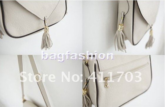 Bag Fashion 5423 - Korean Fashion Leather Handbag Handles Wholesale For Women Girls Tassels Messenger Single Shoulder Bag