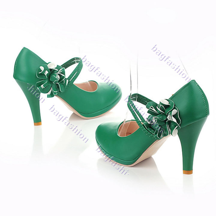 Bag Fashion 13597 - Classic Women's Wedding Pumps Fashion Platform High Heels Shoes