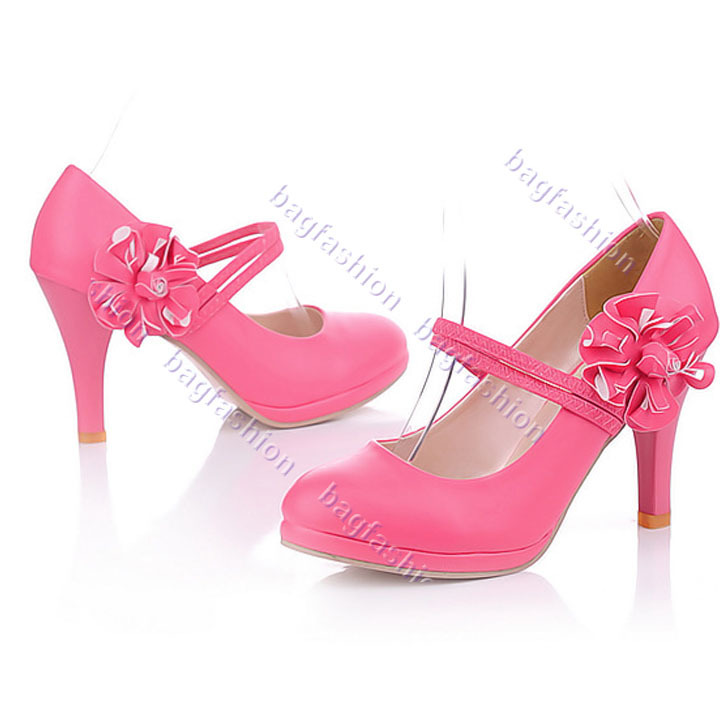 Bag Fashion 13597 - Classic Women's Wedding Pumps Fashion Platform High Heels Shoes