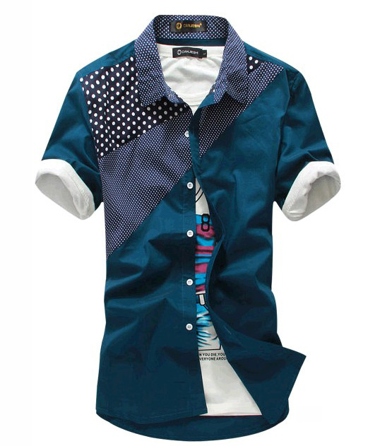 Cage Corner MCS041 - Youth's Short Sleeve Patchwork Shirt $16.19
