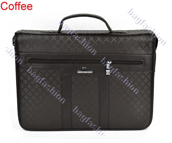Bag Fashion 9390 - Men's Decorative Pattern Leather Shoulder Bag Messenger Briefcase Laptop Bag