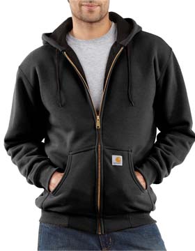 Carhartt J149 - Thermal Lined Hooded Zip Front Sweatshirt