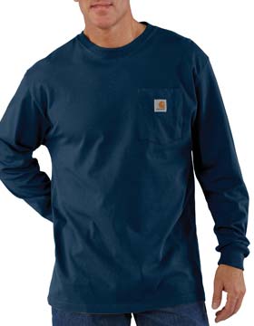 Carhartt K126 - Long Sleeve Workwear Pocket T-Shirt
