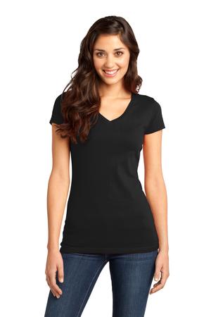 District - Juniors Very Important Tee V-Neck. DT6501