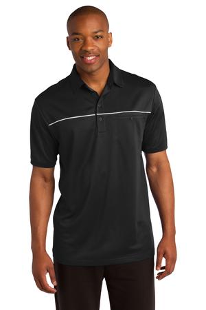 Sport-Tek PosiCharge Micro-Mesh Piped Polo. ST686