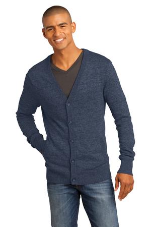 District Made - Mens Cardigan Sweater. DM315