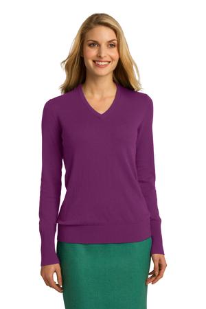 Port Authority® LSW285 - Ladies V-Neck Sweater