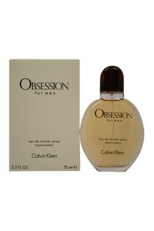 Calvin Klein Obsession EDT Spray For Men 2.5 oz. & 4 oz.