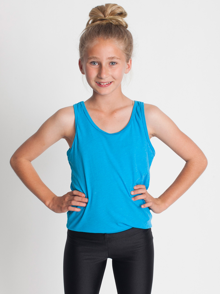 American Apparel BB208 - Youth Poly Cotton Tank