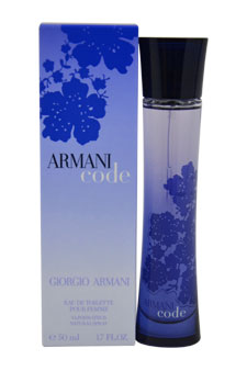 Giorgio Armani Armani Code EDT Spray For Women 1.7 oz. & 2.5 oz.