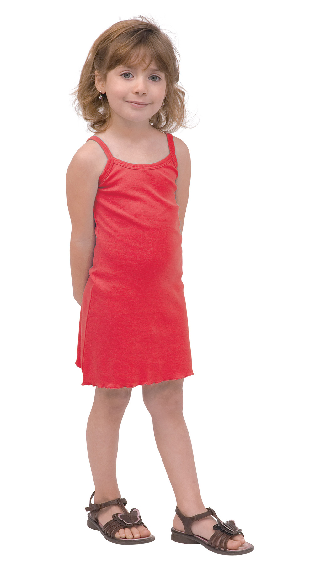 Monag 402160 - Baby Rib Spaghetti Strap Dress