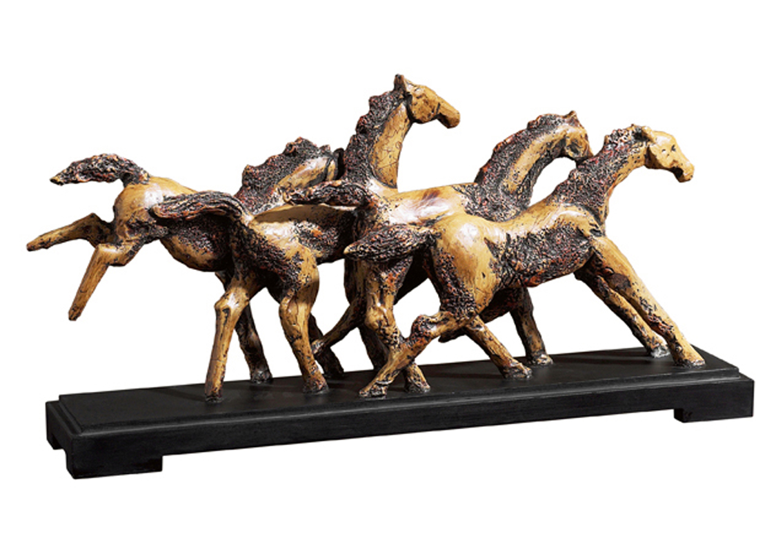 Uttermost 19452 Wild Horses Rustic Sculpture