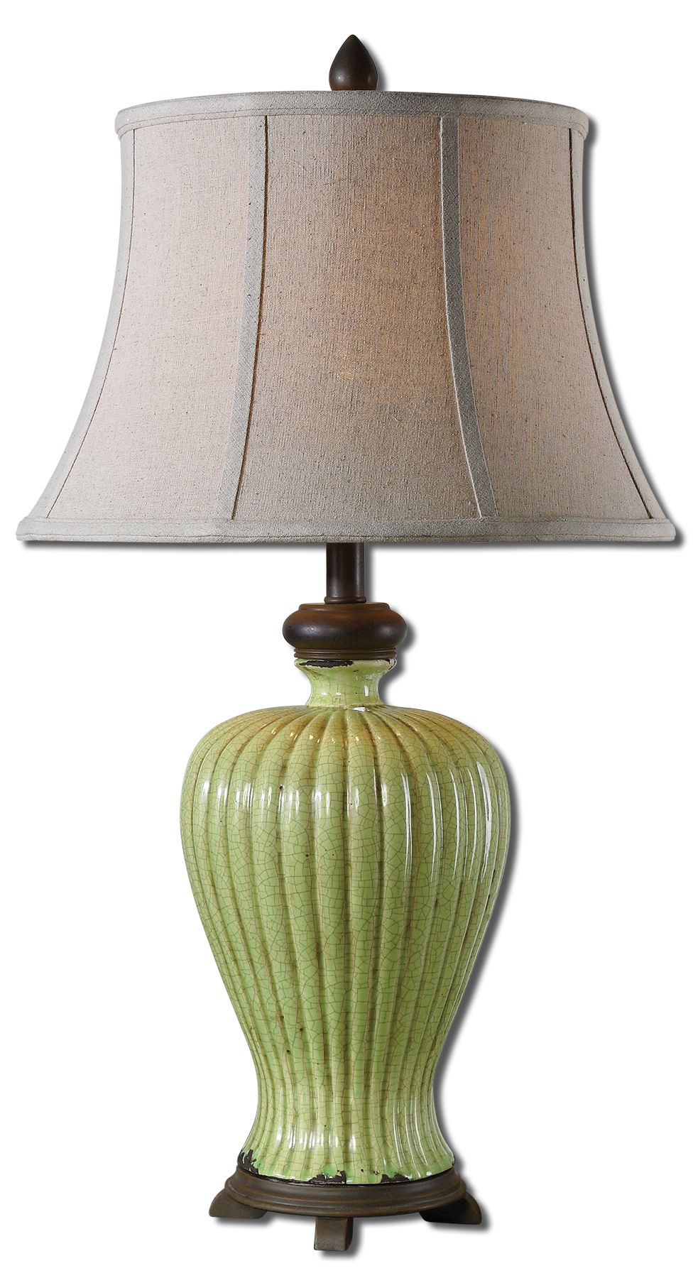 Uttermost 27476 Morbello Antique Green Table Lamp