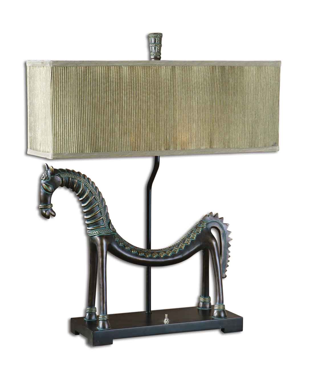 Uttermost 27907-1 Tamil Horse Table Lamp