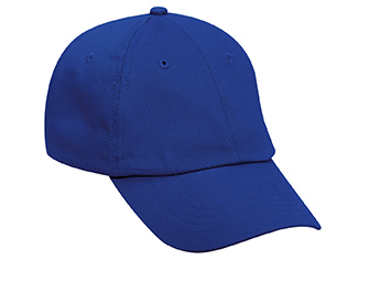 Promo brushed cotton twill solid color six panel low profile pro style caps
