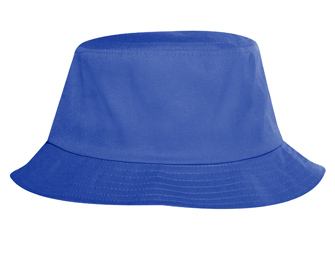Promo cotton twill solid color six panel bucket hats