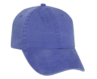 OTTO 水洗颜料染色棉质斜纹布纯色六片式浅帽型时尚帽子