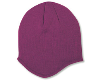 Acrylic knit solid color beanies