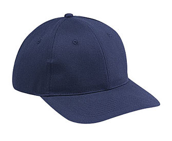 Brushed cotton twill solid color six panel low profile pro style caps