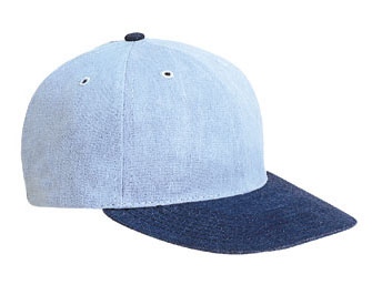 Brushed denim OTTO Sport two tone color six panel low profile pro style caps