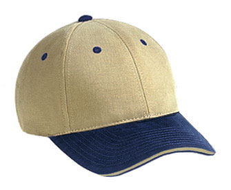 Superior brushed cotton twill sandwich visor solid and two tone color six panel low profile pro style caps
