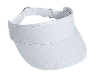 Superior cotton twill solid color sun visors