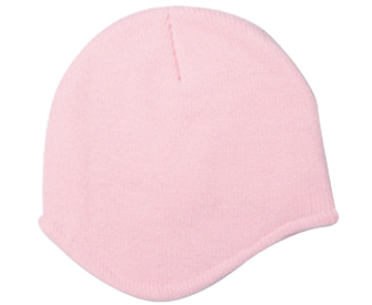 Acrylic knit solid color beanies with fleece lining $3.97 - Headwear