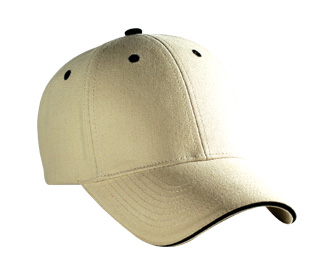 Brushed cotton canvas sandwich visor solid and two tone color six panel low profile pro style caps
