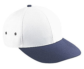 Brushed cotton twill OTTO Sport solid and two tone color six panel low profile pro style caps