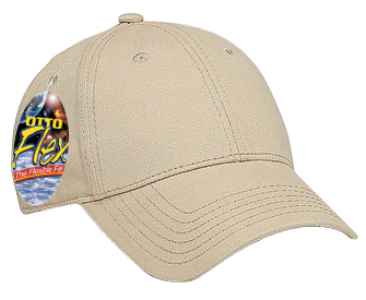OTTO Flex stretchable superior brushed cotton twill solid color six panel low profile pro style caps