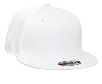 OTTO Flex stretchable superior cotton twill flat visor solid color six panel pro style caps