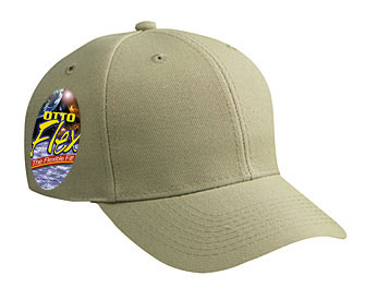 OTTO Flex stretchable wool blend solid and two tone color six panel low profile pro style caps