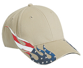Star pattern cotton twill sandwich visor withcontrast stitching two tone color six panel low profile pro style caps