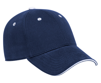Ultra soft superior brushed cotton twill sandwich visor solid color six panel low profile pro style caps