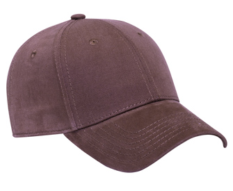 Ultra soft superior brushed cotton twill solid color six panel low profile pro style caps