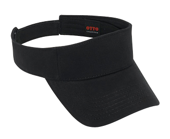 Ultra soft superior brushed cotton twill solid color sun visors