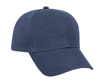 Alternative wool blend solid color six panel low profile pro style caps