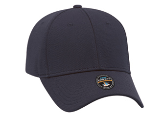 Cool Comfort polyester cool mesh solid color six panel low profile pro style caps