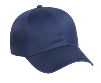 Cotton twill solid color six panel low profile pro style caps