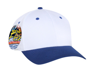 OTTO Cap 11-018 - "OTTO FLEX" Ultra Fine Brushed Stretchable Superior Cotton Twill 6 Panel Low Profile Baseball Cap