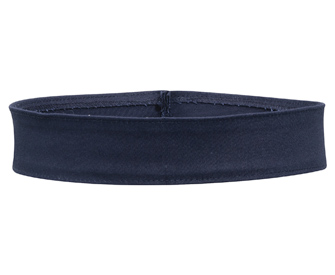 Stretchable cotton twill solid color six panel hat bands