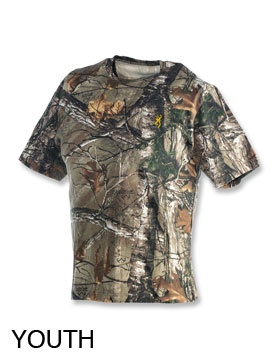 Browning 30113624 - Youth Wasatch Short Sleeve Tee