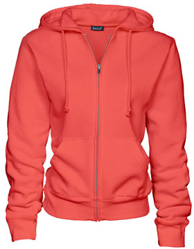 Enza 34079 - Ladies Full Zip Fleece Hoodie $25.21 - Sweatshirts