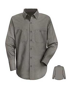 Red Kap SC10 - Long Sleeve Uniform Shirt