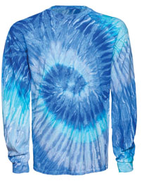 Tie-Dyed 958 - Reactive Dyed Heavyweight Long Sleeve T-Shirt