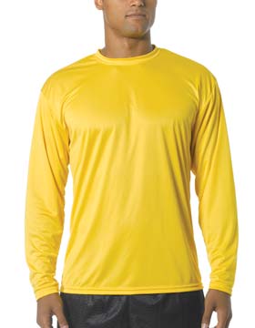 A4 NB3165 - Youth Cooling Performance Long Sleeve Crew