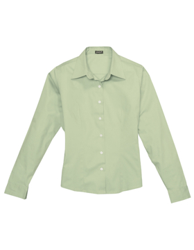 Enza 03579 - Ladies Stretch Cotton Poplin Shirt (Closeout)