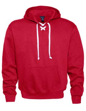 Enza 35979 - Hockey Lace Hooded Sweatshirt